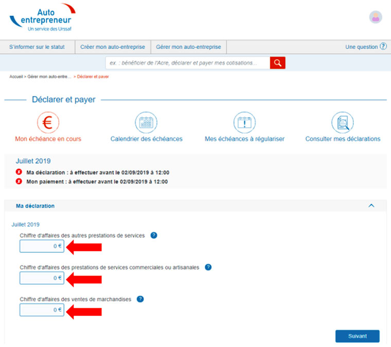 Auto-entrepreneur : comment faire sa déclaration de chiffre d’affaires à l’Urssaf